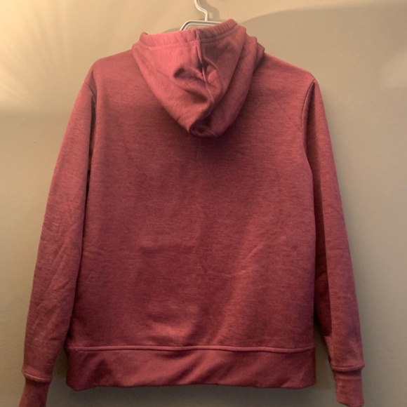 Reebok - Men’s Burgundy Hooded Sweater - Picture 6 of 6